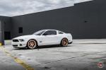 Ford Mustang on Vossen Wheels (LC-104T) 2017 года